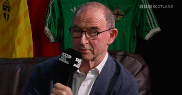 Martin O’Neill in hilarious Rangers quip as Celtic legend delivers mic drop after Michael Beale ‘advice’ poser