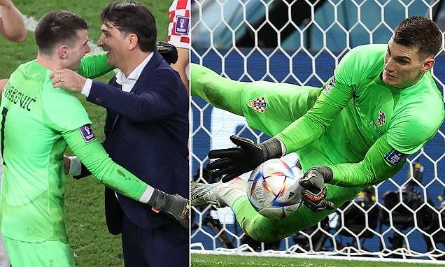 Croatia coach Zlatko Dalic hails Dominik Livakovic after saving Japan penalties