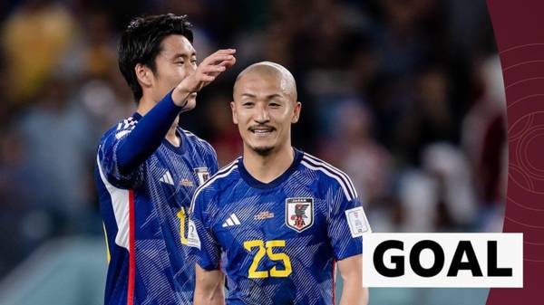 World Cup 2022: Celtic’s Daizen Maeda gives Japan the lead against Croatia