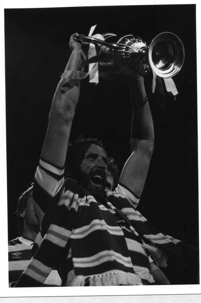 Photo Of The Day: Danny McGrain Holds Aloft The Scottish Cup