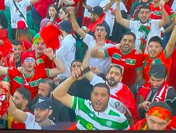 Photo: Celtic make appearance as Morocco makes history