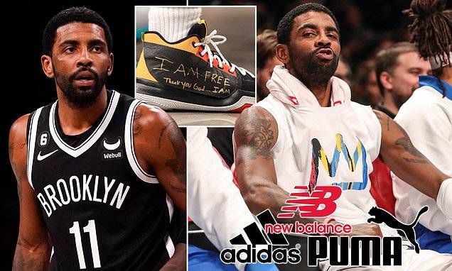 Kyrie Irving has ‘drawn the attention of Adidas, Puma and New Balance’ after Nike deal ended