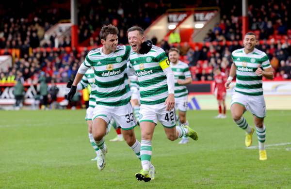 Callum McGregor marks his comeback with late winner as Celtic down Aberdeen