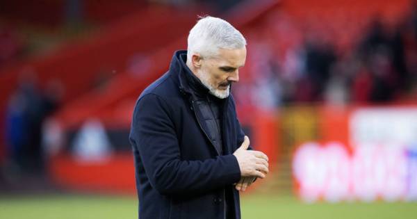 Jim Goodwin tells Aberdeen punters ‘I heard your mumping and moaning’ after Celtic misfire