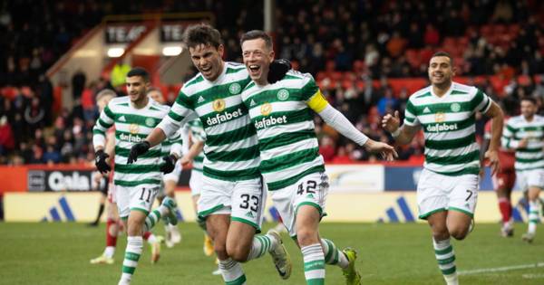 Richard Foster brands Celtic’s Callum McGregor best midfielder in Scotland after dominating Aberdeen