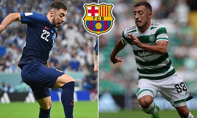 Barcelona ‘looking to sign Celtic’s Josip Juranovic’ after he impressed for Croatia in the World Cup