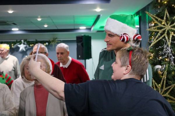 Special Christmas lunch attended by past and present Celtic heroes