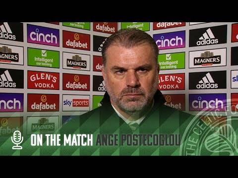 Ange Postecoglou On The Match | Celtic 2-1 Livingston