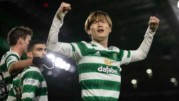 Celtic 2-1 Livingston: League leaders restore nine-point lead at summit