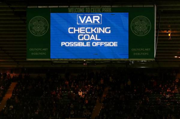 Celtic Silent as VAR Desperados Working Exactly as Intended