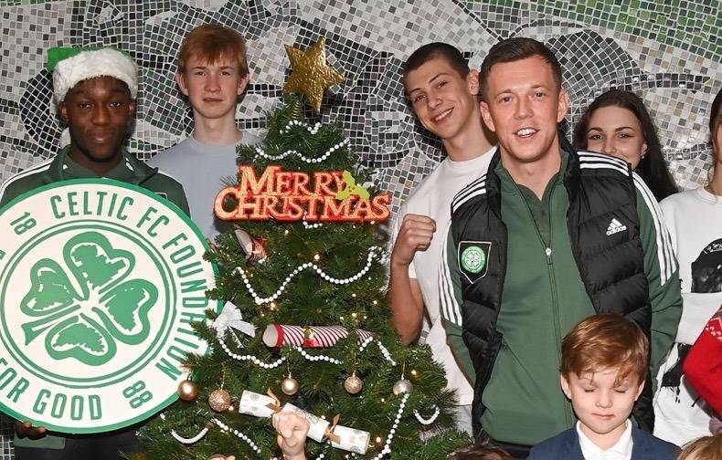 Ukrainian Families Welcomed to Celtic Park for Christmas Event