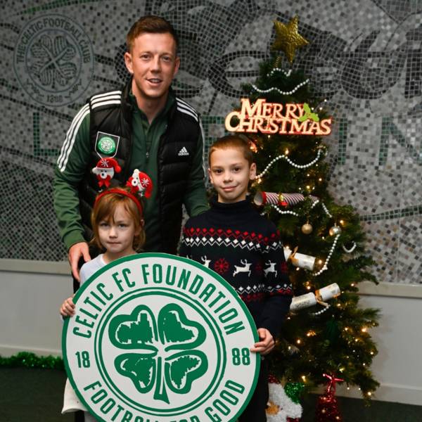 Ukrainian families welcomed to Celtic Park for special Christmas event