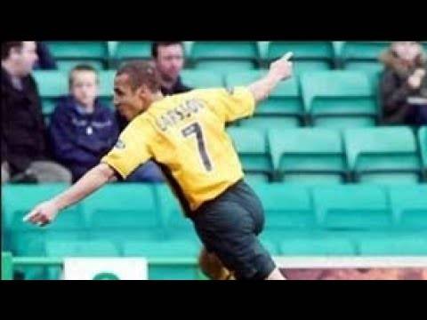 Henrik Scoring a Double for Celtic! His Last Visit to Easter Road