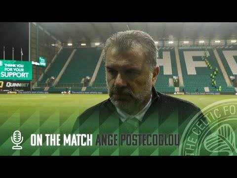 🎙 Ange Postecoglou On The Match | Hibernian 0-4 Celtic