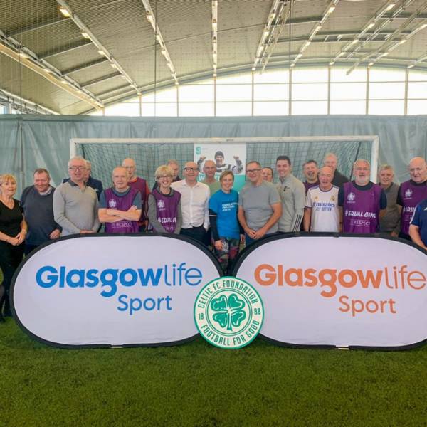 Celtic FC Foundation to help deliver free weekly walking football sessions