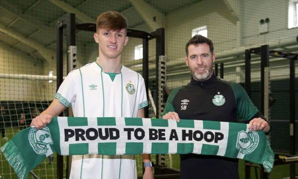 Celtic striker joins Shamrock Rovers on loan