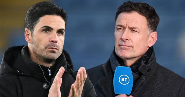 Chris Sutton makes bold prediction over Arsenal’s title hopes ahead of Brighton trip