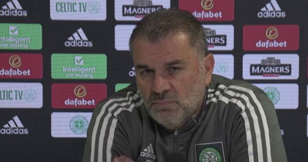 Ange Postecoglou swats away Celtic irrelevancy as he insists ‘we’re not in charge of how Rangers feel’