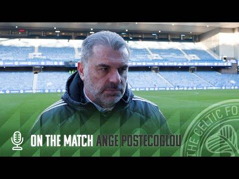 Ange Postecoglou On The Match | Rangers 2-2 Celtic