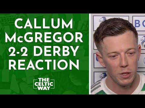 Callum McGregor’s post-derby Celtic press conference