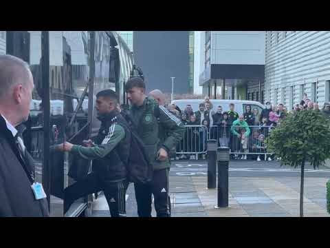 Celtic Players Going to Ibrox From the Hotel (Rangers V Celtic)!!!!