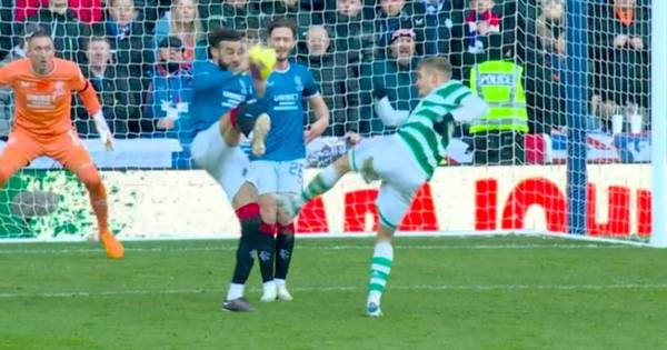 Connor Goldson gets unanimous Celtic ‘handball’ verdict as pundits throw the rulebook at Rangers star after VAR snub