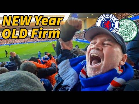 CRAZY SCENES at O** F*** DERBY! Rangers 2-2 Celtic