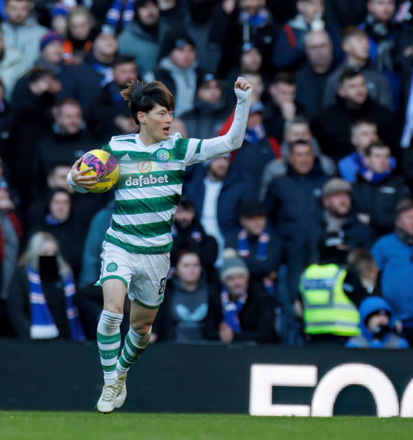 Rangers 2 Celtic 2: Kyogo fires late leveller to earn Hoops draw in dramatic New Year O** F*** derby