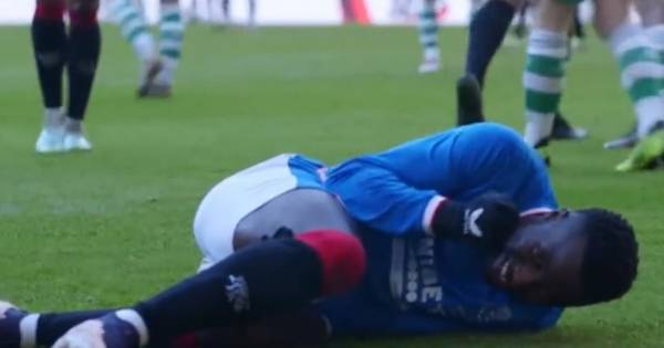 Fashion Sakala secret Rangers penalty celebration spotted as Celtic spot-kick debate remains