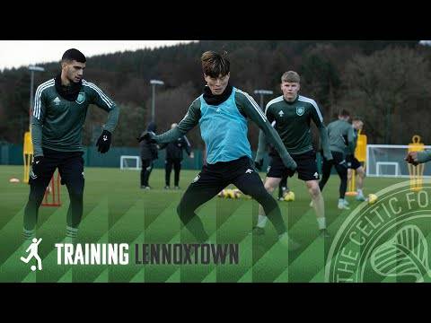 Celtic Training: The Bhoys were bringing their A-game to Lennoxtown ahead of Celtic v Kilmarnock!