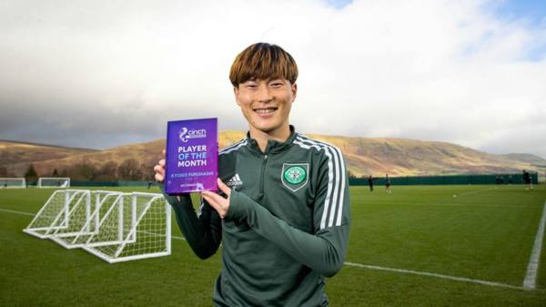 Kyogo is cinch Premiership Player of the Month