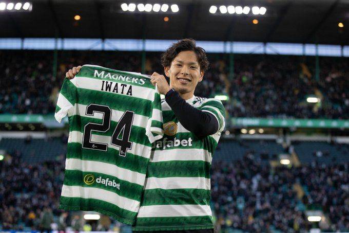 Celtic Unveil Newest Signing Tomoki Iwata at Celtic Park