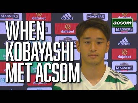 Yuki Kobayashi full fan media press conference / A Celtic State of Mind / ACSOM welcomes YUKI 小林 友希