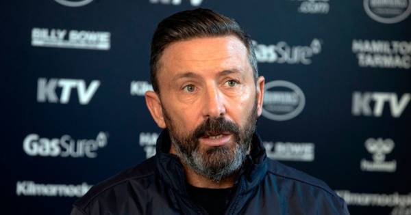 Derek McInnes claims he won’t ‘overly worry’ about Celtic as Kilmarnock boss shifts Viaplay Cup focus