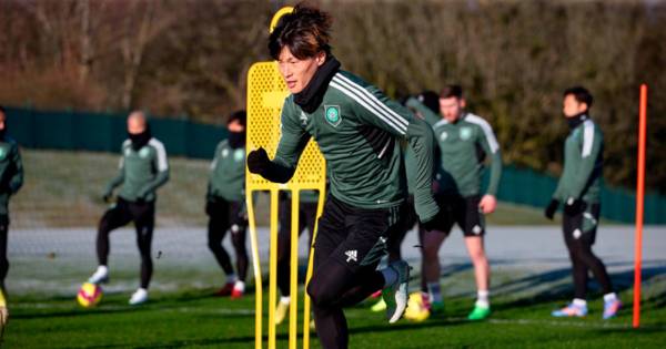 5 things we spotted at Celtic training as Giorgos Giakoumakis appears missing but Josip Juranovic puts in the graft