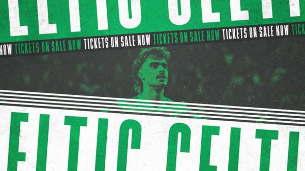 Tickets for Celtic v Aberdeen on sale now