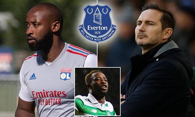 Everton are offered ex-Celtic striker Moussa Dembele who is out of contract with Lyon in the summer