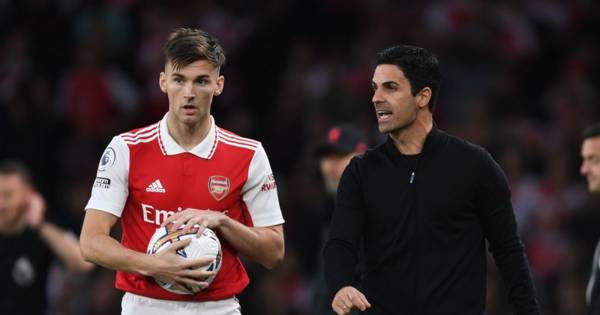 Kieran Tierney explains Arsenal boss Mikel Arteta’s excellence as Celtic hero sets trophy target