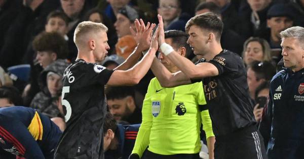 Kieran Tierney opens up on Arsenal gametime ‘disappointment’ as rival Oleksandr Zinchenko labelled ‘what a player’