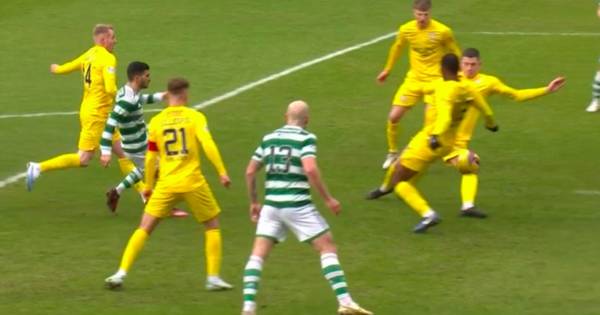 Efe Ambrose Celtic handball earns unanimous pundit verdict as VAR call leaves Shaun Maloney ‘feeling sorry’ for Morton