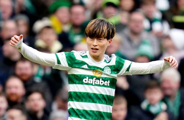 Kyogo Furuhashi makes it 20 goals for the season for five-star Celtic