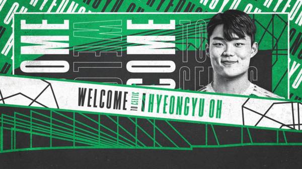 Celtic delighted to sign South Korean internationalist Hyeongyu Oh on five-year deal