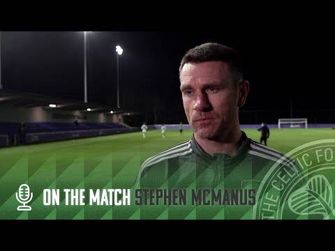 Stephen McManus On The Match | Leicester City U21s 2-2 Celtic FC B | Young Celts denied all 3 points