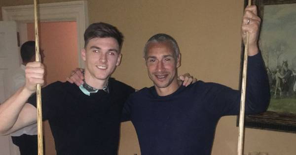 Kieran Tierney reveals regular Arsenal texts with Henrik Larsson as Celtic legend offers words of wisdom