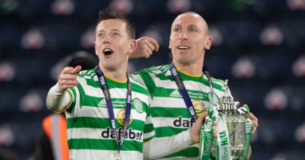 Scott Brown Celtic record in Callum McGregor’s sights after milestone appearance as Hoops captain hails predecessor