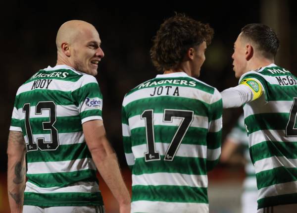 Jota reveals the brilliant way Celtic squad have reacted to popular Aaron Mooy chant