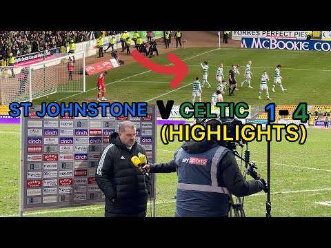 St Johnstone V Celtic 1-4 (Highlights)!!!