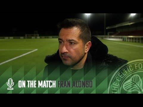 Fran Alonso On The Match | Spartans 0-3 Celtic FC Women