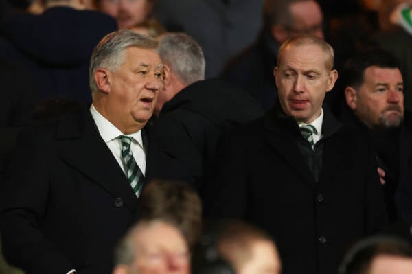 Peter Lawwell statement accompanies strong Celtic financial results; remarkable cash total