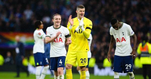 Fraser Forster’s Celtic Champions League experience ‘perfect’ for Tottenham major confidence vote